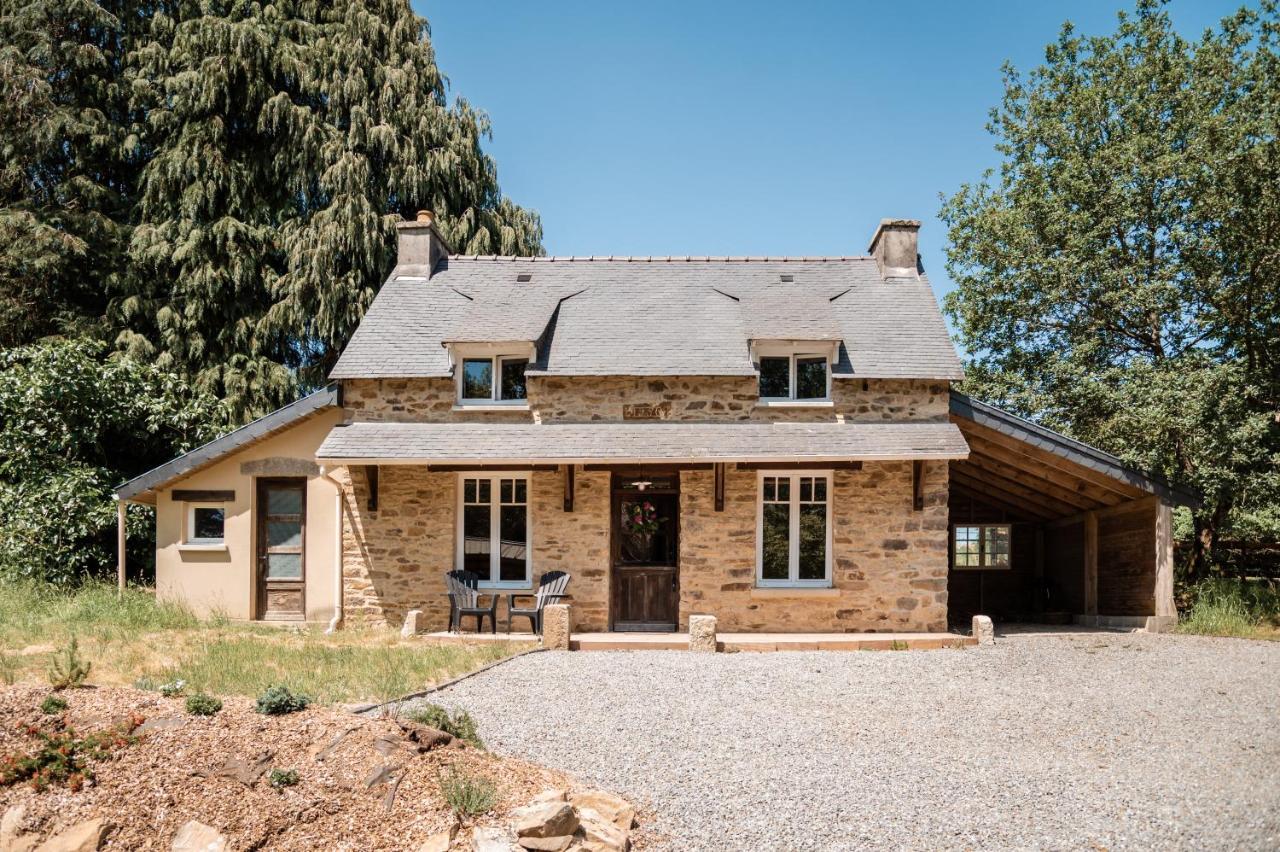 Cottage Breton - Gite De Charme En Centre Finistere Plonévez-du-Faou 외부 사진